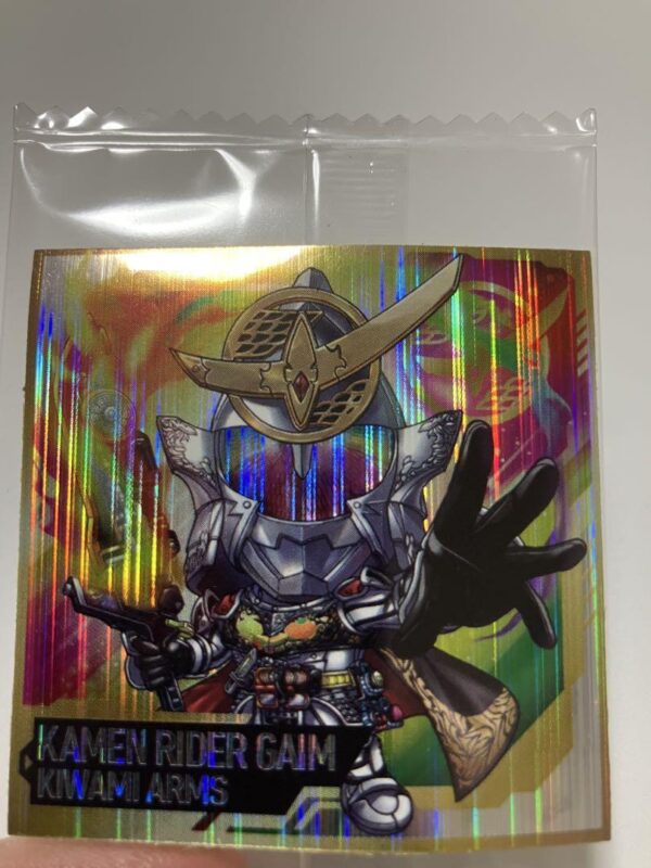 Niformation Kamen Rider Seal Wafer Vol.3 Gaim F/S-M501 from japan Rare  Good con