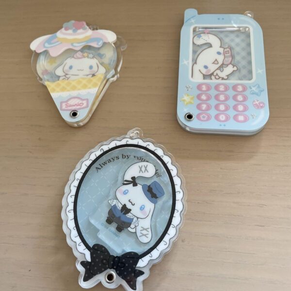 Sanrio Secret Custom Acrylic Keychain Cinnamoroll 2 F/S-M501 from japan Rare  Go