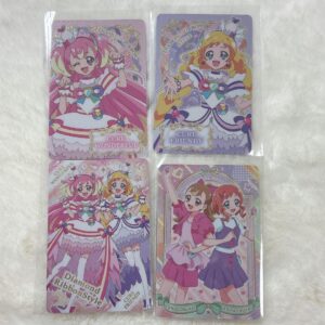 Wandaful Precure Sparkling Card Gummies Bulk Sold Set Of 4 F/S-M501 from japan R