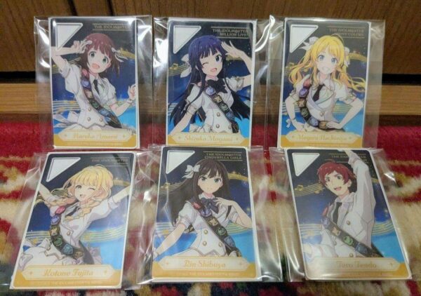 Gakuen Idolmaster Mini Acrylic Plate Complete Set