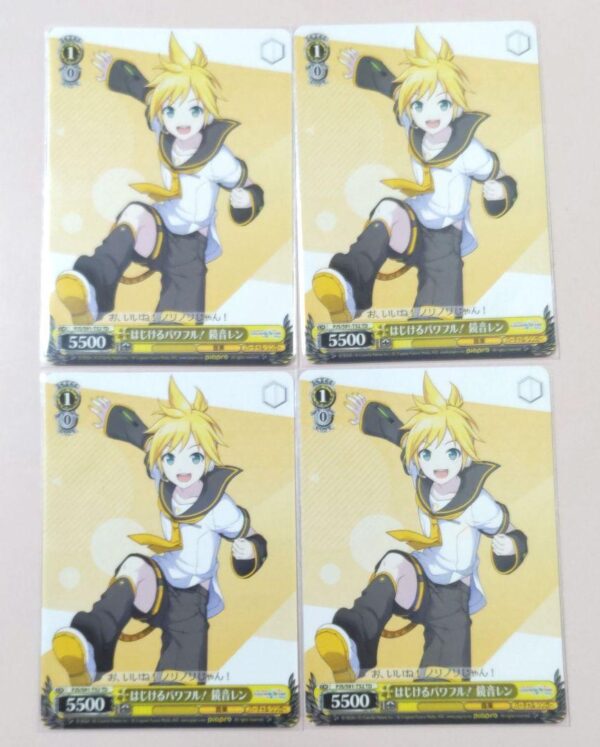 Proseca Kagamine Len Weiss Schwarz F/S-M501 from japan Rare  Good condition