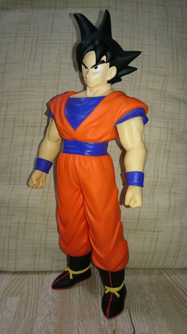 Dragon Ball Early Big Size Soft Vinyl Son Goku F/S-M503 from japan Rare  Good co