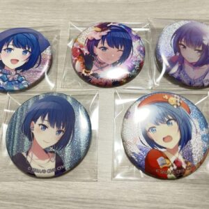 Proseca Haruka Kiritani Can Badge Bulk Sale F/S-M501 from japan Rare  Good condi