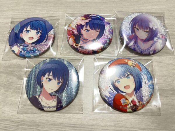 Proseca Haruka Kiritani Can Badge Bulk Sale F/S-M501 from japan Rare  Good condi