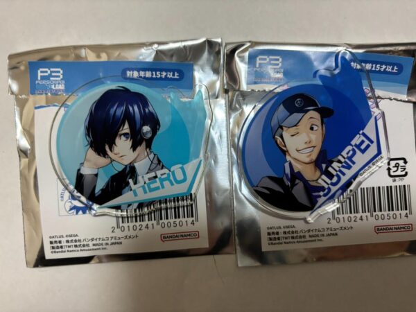 Persona 3 Reload Nanja Name Badge Collection Main Character Junpei Iori F/S-M501