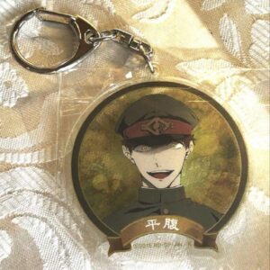 Gokuto Jihen Flat Belly Acrylic Keychain F/S-M501 from japan Rare  Good conditio
