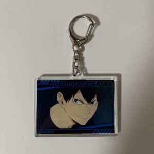 Haikyuu Kageyama Tobio Acrylic Key Chain Aku F/S-M501 from japan Rare  Good cond