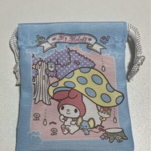 Sanrio My Melody 50Th Anniversary 100 Yen Store Mini Drawstring Wear F/S-M503 fr