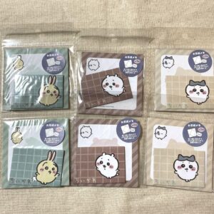 Chiikawa Can Do 100 Yen Letter Memo Hachiware Rabbit