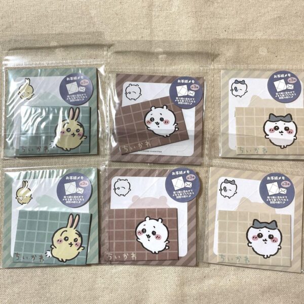 Chiikawa Can Do 100 Yen Letter Memo Hachiware Rabbit