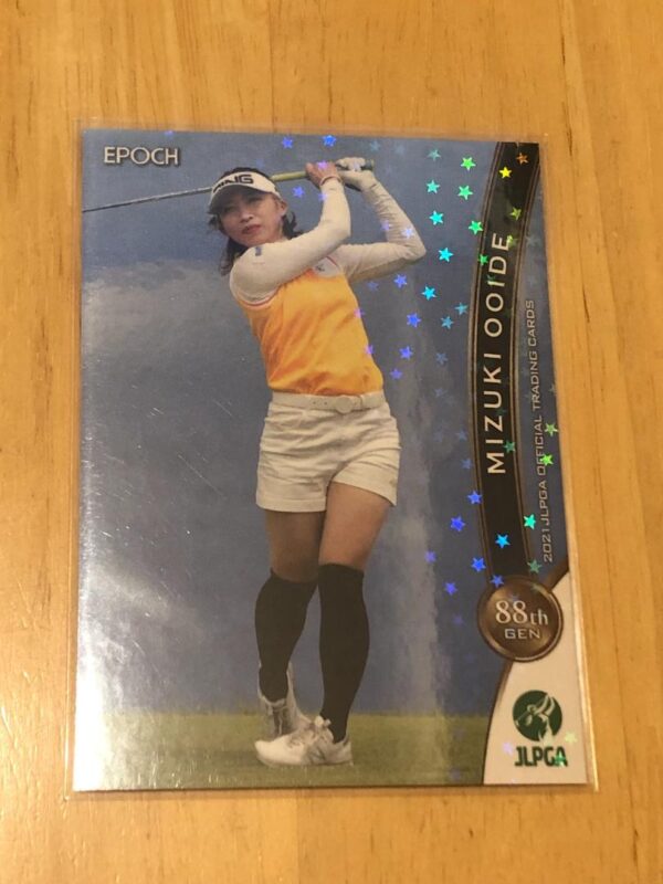 Mizuki Oide 21 Epoch Jlpga Holofoil Parallel F/S-M501 from japan Rare  Good cond