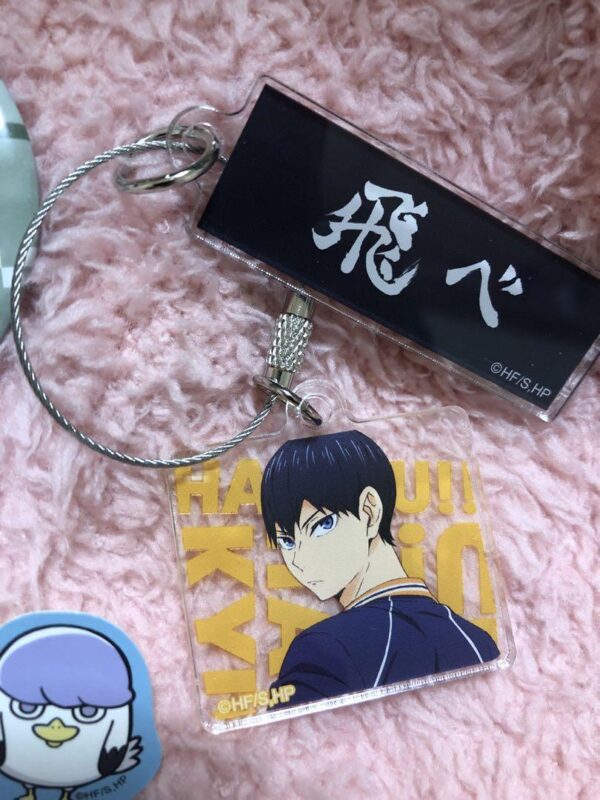 Haikyu Tobio Kageyama Keychain F/S-M501 from japan Rare  Good condition