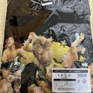 New Japan Pro Wrestling Dontaku 2023 T-Shirt F/S-M503 from japan Rare  Good cond