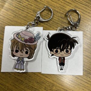 Detective Conan Ai Haibara Edogawa Acrylic Keychain Set F/S-M501 from japan Rare