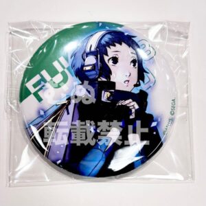 Persona 3 Nanja Town Mini Game C Prize Can Badge Fuuka F/S-M501 from japan Rare