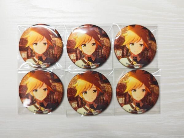Project Sekai Proseca Glitter Can Badge Vol.34C Kagamine Len F/S-M501 from japan