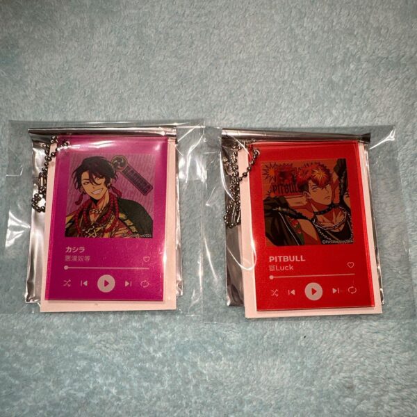Paradox Live Collaboration Cafe Honpo Acrylic Charm Ryoga Iori F/S-M501 from jap