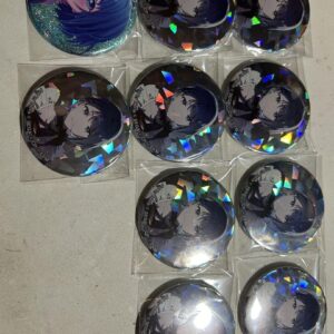 Proseca Haruka Can Badge F/S-M501 from japan Rare  Good condition