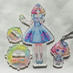 Watcha Primaji Milky Way Acrylic Stand Key Chain F/S-M501 from japan Rare  Good