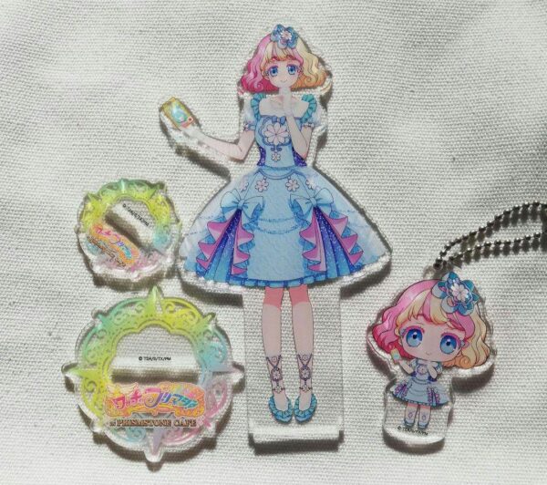 Watcha Primaji Milky Way Acrylic Stand Key Chain F/S-M501 from japan Rare  Good