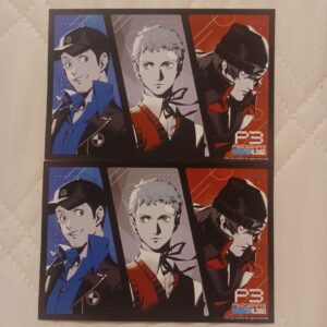 Persona 3 Reload P3R Tokyo Tower Purchase Bonus Postcard Sanada Aragaki F/S-M501