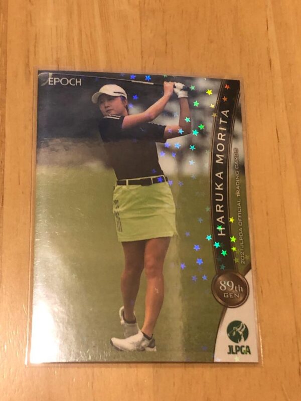 Haruka Morita 21 Epoch Jlpga Holofoil Parallel F/S-M501 from japan Rare  Good co