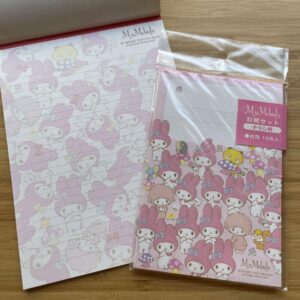 My Melody Letter Set Sanrio F/S-M503 from japan Rare  Good condition