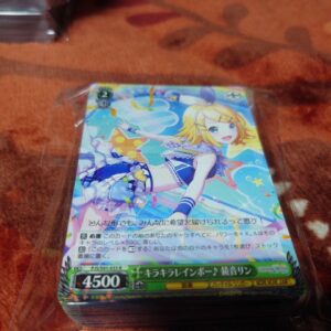 Proseca Kirakira Rainbow Kagamine Rin 50 Weiss Schwarz F/S-M501 from japan Rare