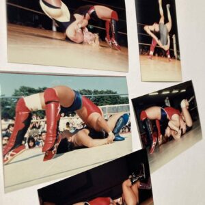 Women'S Pro Wrestling Raw Photo Chigusa Nagayo Match Set Of 5 F/S-M501 from japa