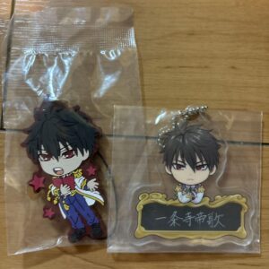 Majikyun Renaissance Acrylic Key Chain Rubber Strap Teika Ichijoji F/S-M501 from