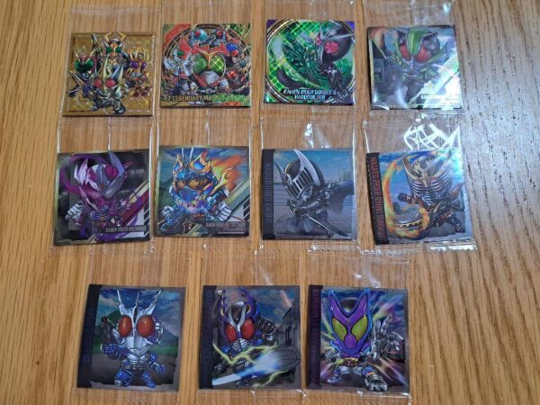 Kamen Rider Wafers 2 11 Pieces Set With Secret F/S-M501 from japan Rare  Good co