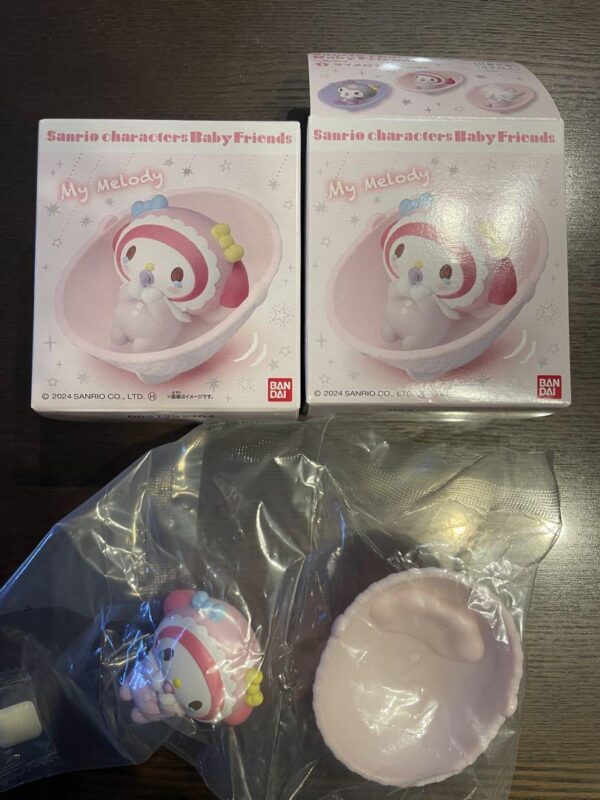 Sanrio Characters Baby Friends My Melo Candy Toy Soft Vinyl Set Of 2 F/S-M503 fr