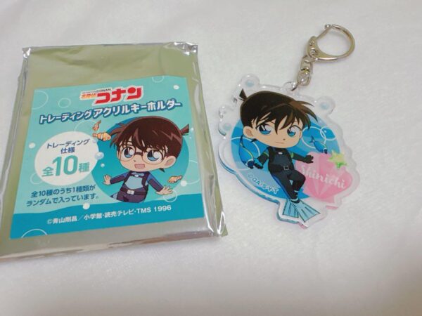Trading Acrylic Key Chain Shinichi Kudo F/S-M501 from japan Rare  Good condition