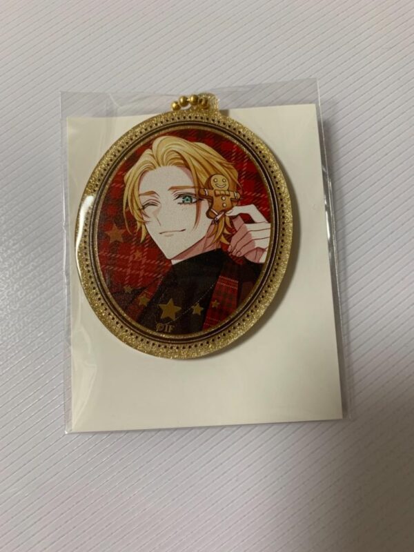 Cupipara Chocolat Show Acrylic Lamé Keychain Raul F/S-M501 from japan Rare  Good