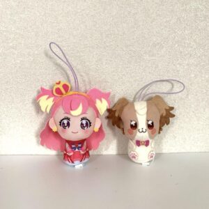 Wandaful Precure Plush Toy Cure Wonderful Komugi Inukai F/S-M501 from japan Rare