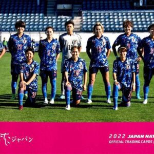 Nadeshiko Japan Checklist Card Epoch 2022 National Team Se F/S-M501 from japan R