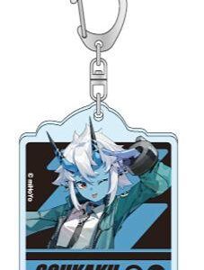 Zen Zero Family Mart Collaboration Ikebukuro Limited Acrylic Keychain Aokaku F/S