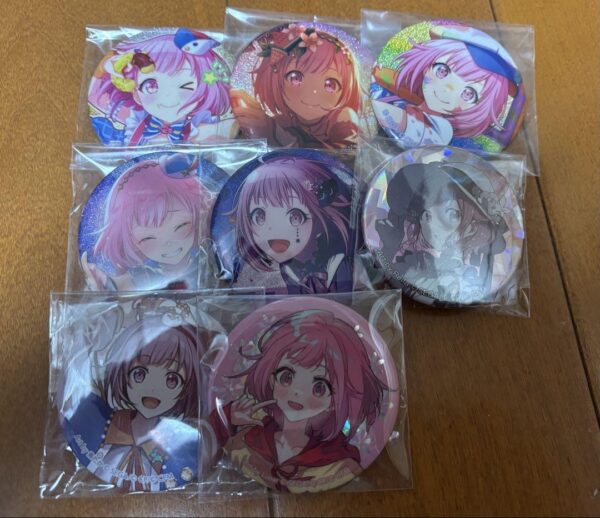 Proseca Otori Emu Guri Can Glitter Badge Bulk Sale F/S-M501 from japan Rare  Goo