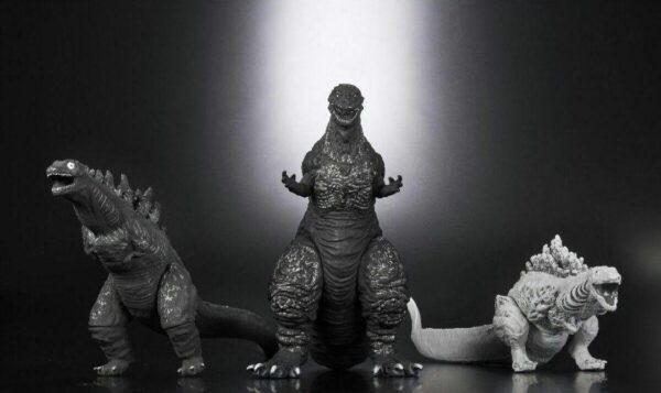 Movie Monster Series Shin Godzilla Ortho 3 Form Set F/S-M501 from japan Rare  Go