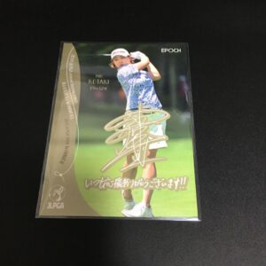 Epoch 2024 Japan Women'S Golf Mizuon Kotaki Promotion Card F/S-M501 from japan R