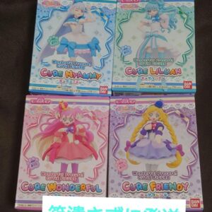 Cutie Figure Wandaful Precure All 4 Types Set F/S-M501 from japan Rare  Good con