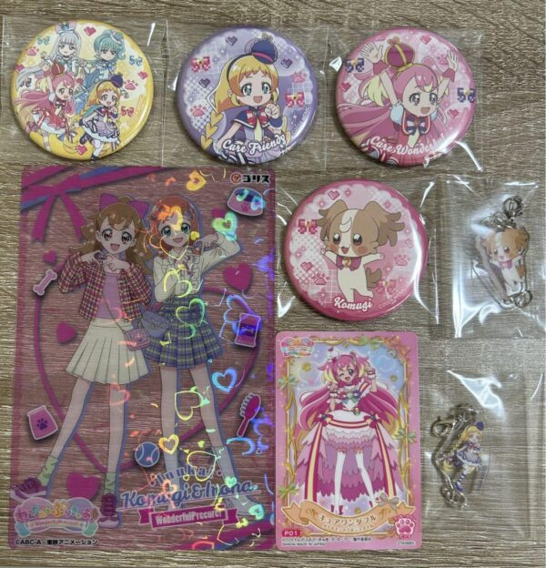 Wonderful Precure Movie Goods Can Badge Connecting Acrylic Charm F/S-M501 from j