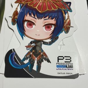 Persona 3 Nanja Town Rally Pop Stand Metis F/S-M501 from japan Rare  Good condit