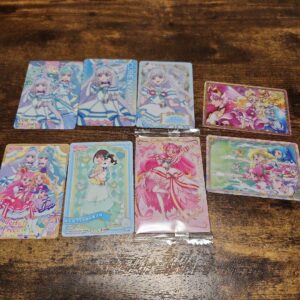 Precure Wafer Card Gummy Set F/S-M501 from japan Rare  Good condition