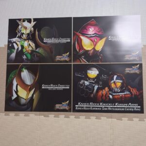 Kamen Rider Gaim Roulette Poster F/S-M501 from japan Rare  Good condition