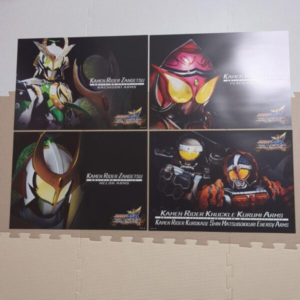 Kamen Rider Gaim Roulette Poster F/S-M501 from japan Rare  Good condition