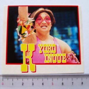 Kyoko Inoue Sticker Seal All Japan Women'S Pro Wrestling F/S-M501 from japan Rar