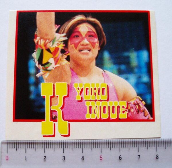 Kyoko Inoue Sticker Seal All Japan Women'S Pro Wrestling F/S-M501 from japan Rar