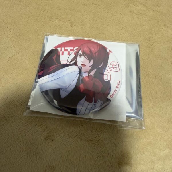 Ok Mitsuru Kirijo Mini Game Nanjatown Persona 3 All-Out Attack Can Badge F/S-M50