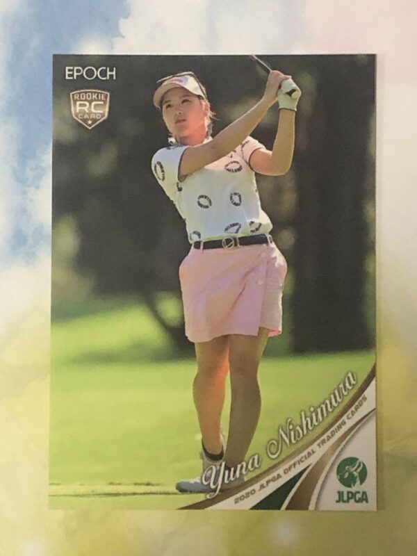 57 Yuna Nishimura Epoch 2020 Jlpga Japan Women'S Regular Card F/S-M501 from japa